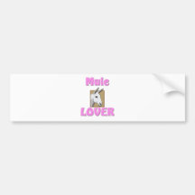 De Minnaar van de muilezel Bumperstickers