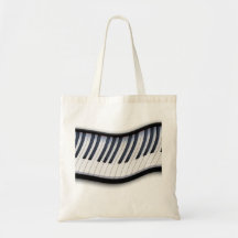 De Minnaar van de Muziek van de SLEUTELS van de PI Canvas Tas