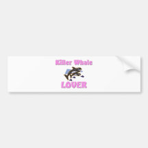 De Minnaar van de orka Bumperstickers