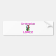 De Minnaar van de specht Bumperstickers