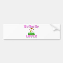 De Minnaar van de vlinder Bumperstickers