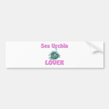 De Minnaar van de zeeëgel Bumperstickers
