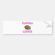 De Minnaar van Echidna Bumperstickers