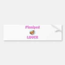 De Minnaar van Pinniped Bumperstickers