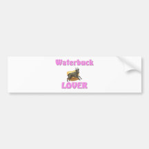De Minnaar van Waterbuck Bumpersticker