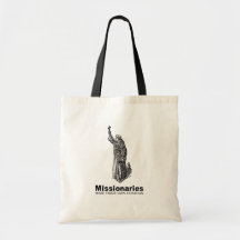 De missionarissen hebben hun eigen positie - canvas tassen