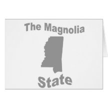 De Mississippi: De staat van de Magnolia Wenskaarten