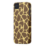 De modieuze Druk van de Giraf iPhone 4 Cases