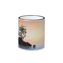 De Mok van de Baai van de zonsondergang