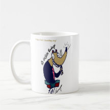 De Mok van de Hond van de koffie