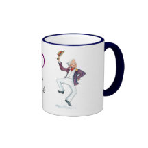 de Mok van de Koffie van 70 jaar young