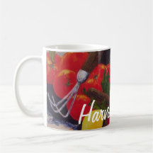 De Mok van de Koffie van de Tijd van de oogst