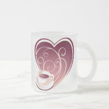 De Mok van de Koffie van het Hart van Whimsy