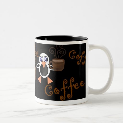 De Mok van de Koffie van pinguïnen