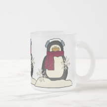 De Mok van de Pinguïn van Kerstmis