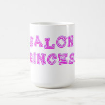 De Mok van de Prinses van de salon