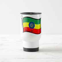 De Mok van de Vlag van Ethiopië