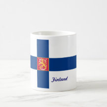 De Mok van de Vlag van Finland