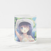De Mok van het Meisje van Anime van de zomer