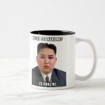 De Mok van Kim Jong Un Nuke Me Meme