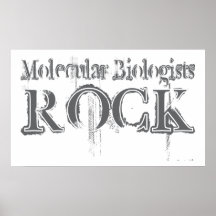 De moleculaire Biologen schommelen Posters