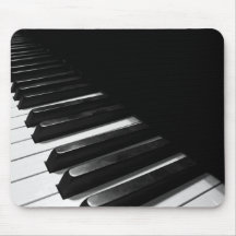 De muisstootkussen van de piano muis mat