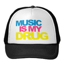 De muziek is Mijn Drug Mesh Pet