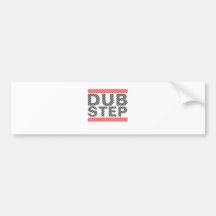 De Muziek van Dubstep Bumpersticker