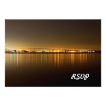 De Nacht van de Horizon van San Diego Persoonlijke Uitnodigingen