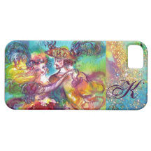 DE NACHT VAN DE MASKERADE/HET MONOGRAM VAN DE DANS iPhone 5 HOESJES