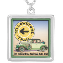 De Nationale AutoSleep van Yellowstone Gepersonaliseerde Ketting