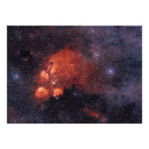 De Nevel NGC 6334 van de Poot van de kat draagt Go Fotoafdrukken