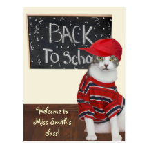 De nouveau à l'école cartes postales