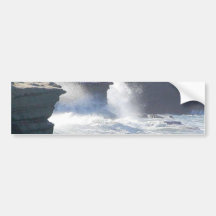 De oceaan Stranden van het Water Bumpersticker