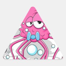 De Octopus van de cartoon Stickers