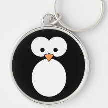De Ogen van de pinguïn Sleutelhanger