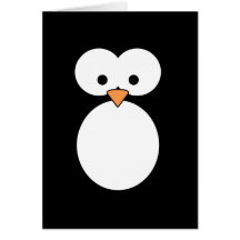 De Ogen van de pinguïn Wenskaart