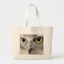 De Ogen van de uil Canvas Tassen