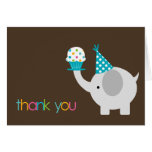 De olifant en Cupcake danken u Kaarten