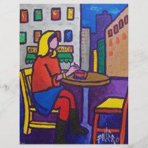 De Onderbreking van Coffe door Piliero Fullcolor Folder