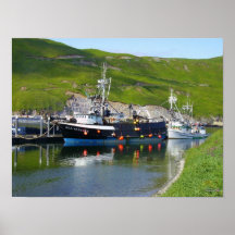 De Onderneming van het zee, de Boot van de Krab in Posters