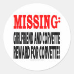 De ontbrekende Beloning van het Vriendin & van het Sticker