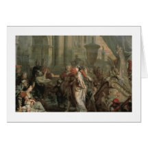 De ontscheping van Cleopatra bij Voetwortel (olie Kaart