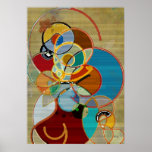 De Oogst van de herfst - Abstract Poster