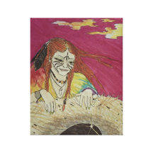De Oogsten van Maudie Canvas Print
