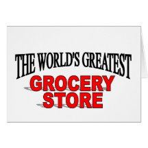 De opslag van de Kruidenierswinkel van de Wereld G Wenskaart