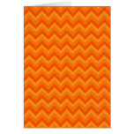 De oranje Strepen van de Zigzag Kaarten