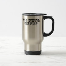 De oude Chemicus van de School Koffie Mok