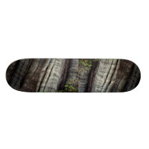De oude groei de Foto van bos, Brits Colombia, Can Skate Deck