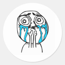 De Overbelasting Grappige Meme van Cuteness Sticker